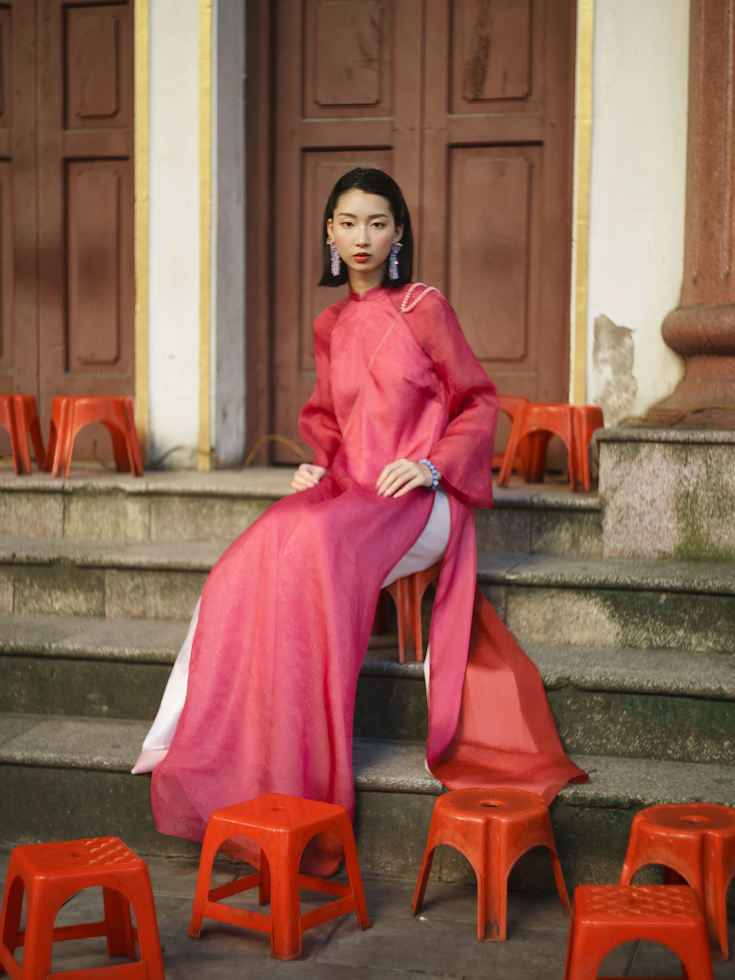 Hinh anh Áo dài và Paris: Khi thời trang kể chuyện Hà Nội 7