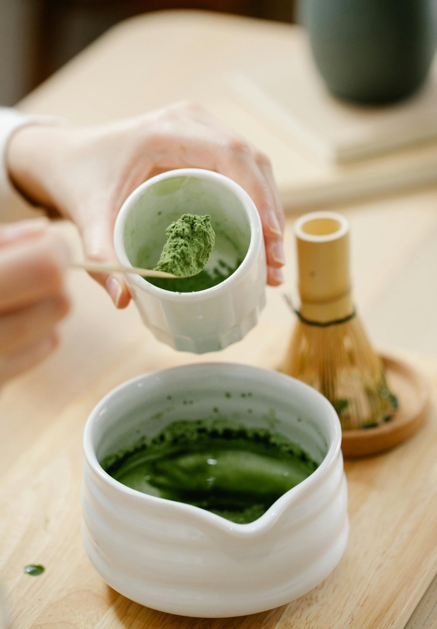matcha (trà xanh) làm đẹp tự nhiên