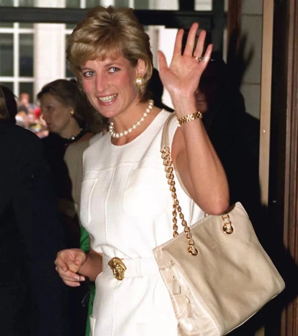 Hinh anh 8 chiếc túi xách được yêu thích nhất của Công nương Diana 6