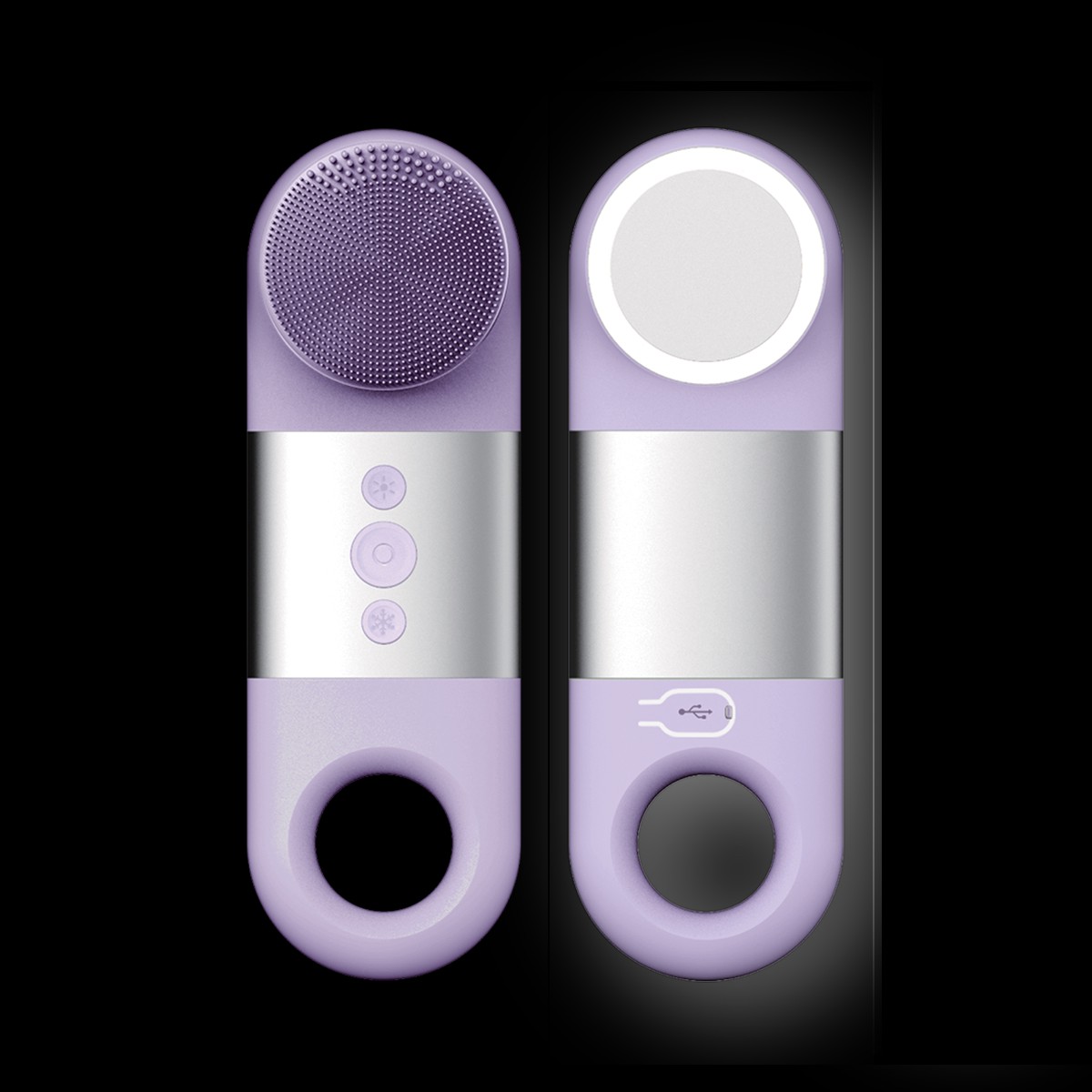 Máy làm đẹp đa năng SonicRadiant 5-in-1 Beauty Device - Deluxe Silver Edition