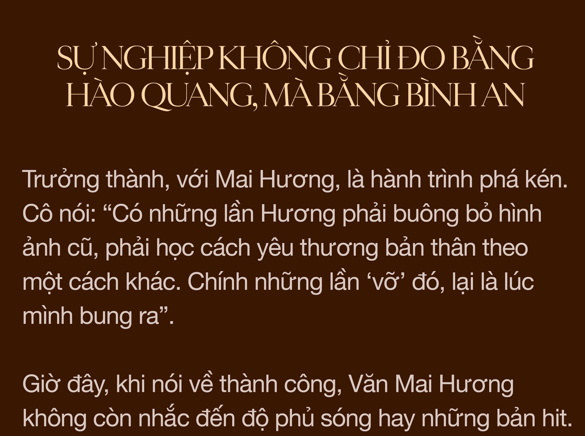 Hinh anh Văn Mai Hương: Khi sự mềm mại chính là sức mạnh 19