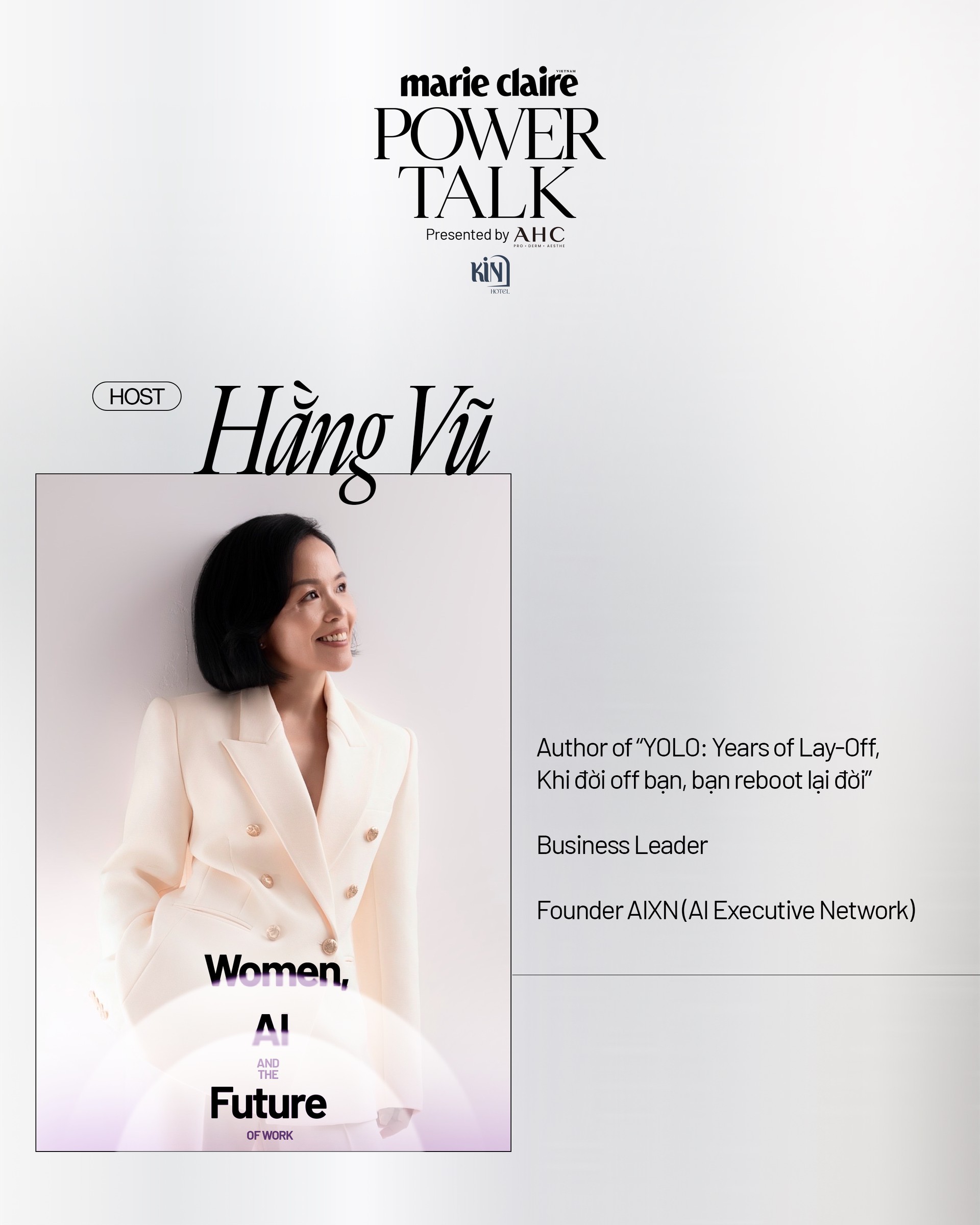 Hinh anh Marie Claire Vietnam Power Talk: Ba diễn giả của số đầu tiên 1