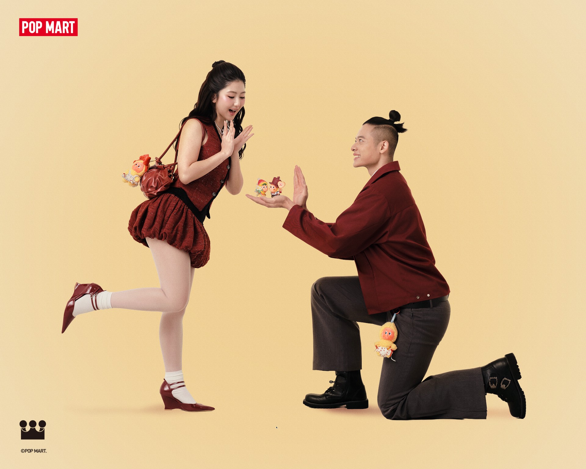 Hinh anh POP MART kể chuyện Valentine qua ‘Love is a blind box’ cùng Hà My và Trí Phan 1