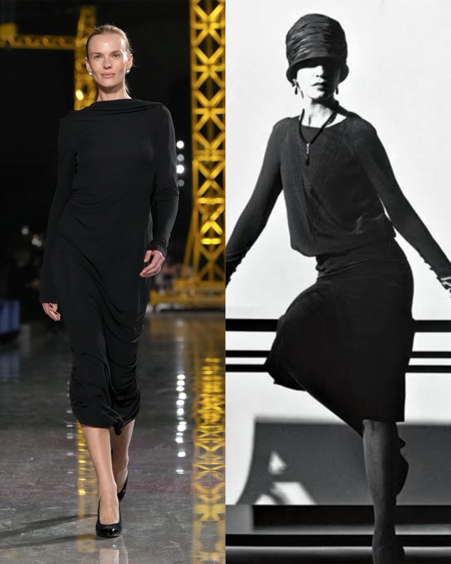 Hinh anh Chính vì vậy, bộ sưu tập Thu Đông 2026 mang đến cảm giác vừa quen thuộc, vừa mới mẻ. Người xem có thể nhận ra những bóng dáng quen thuộc của CHANEL từ gần một thế kỷ trước nhưng đồng thời cũng thấy rõ rằng chúng đã được điều chỉnh để phù hợp với cách thị hiếu của phụ nữ ngày nay. 2