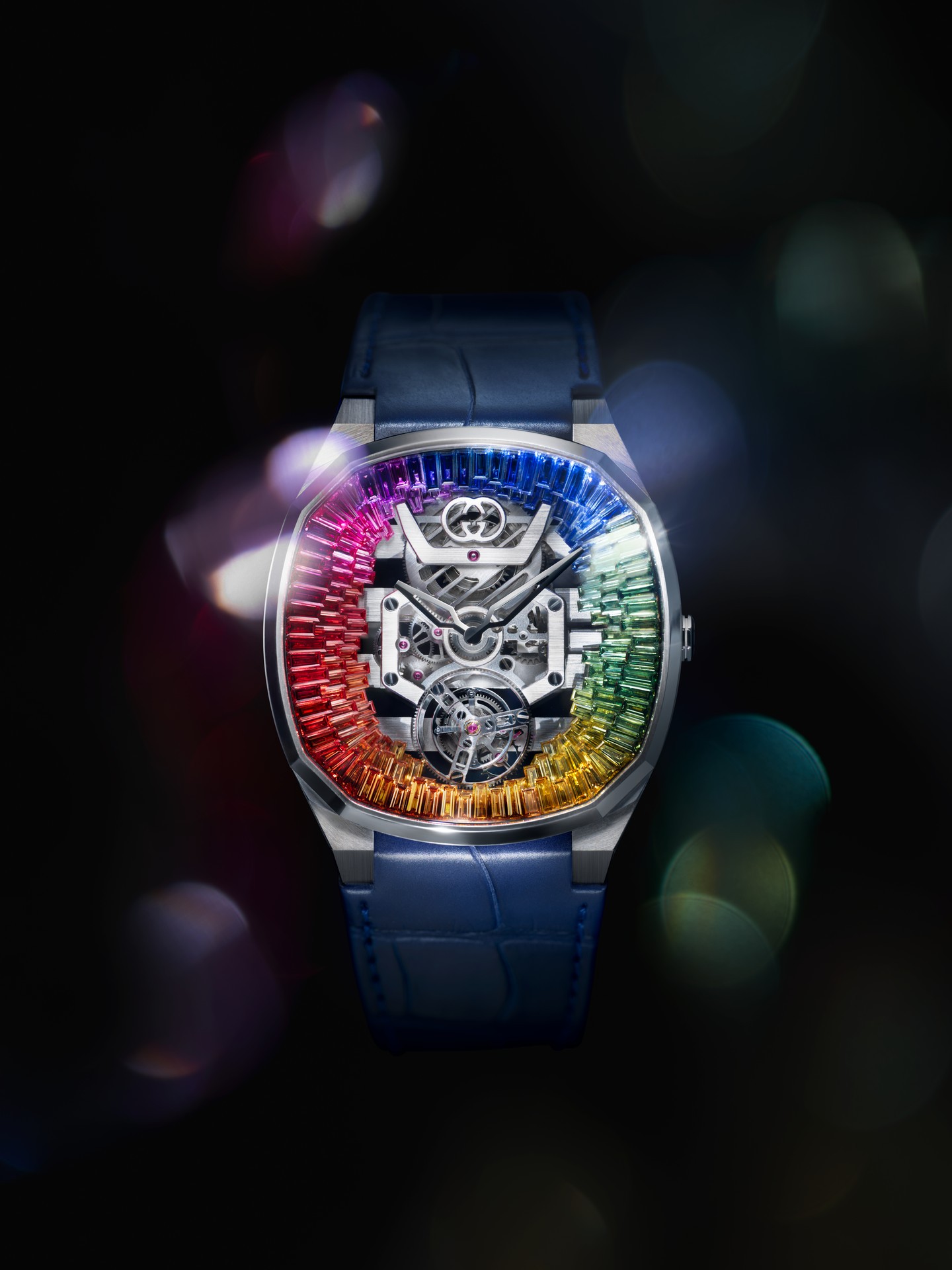 Hinh anh Di sản khăn lụa Gucci thành những tác phẩm High Watchmaking đầy nghệ thuật tại Watches & Wonders 2026 8