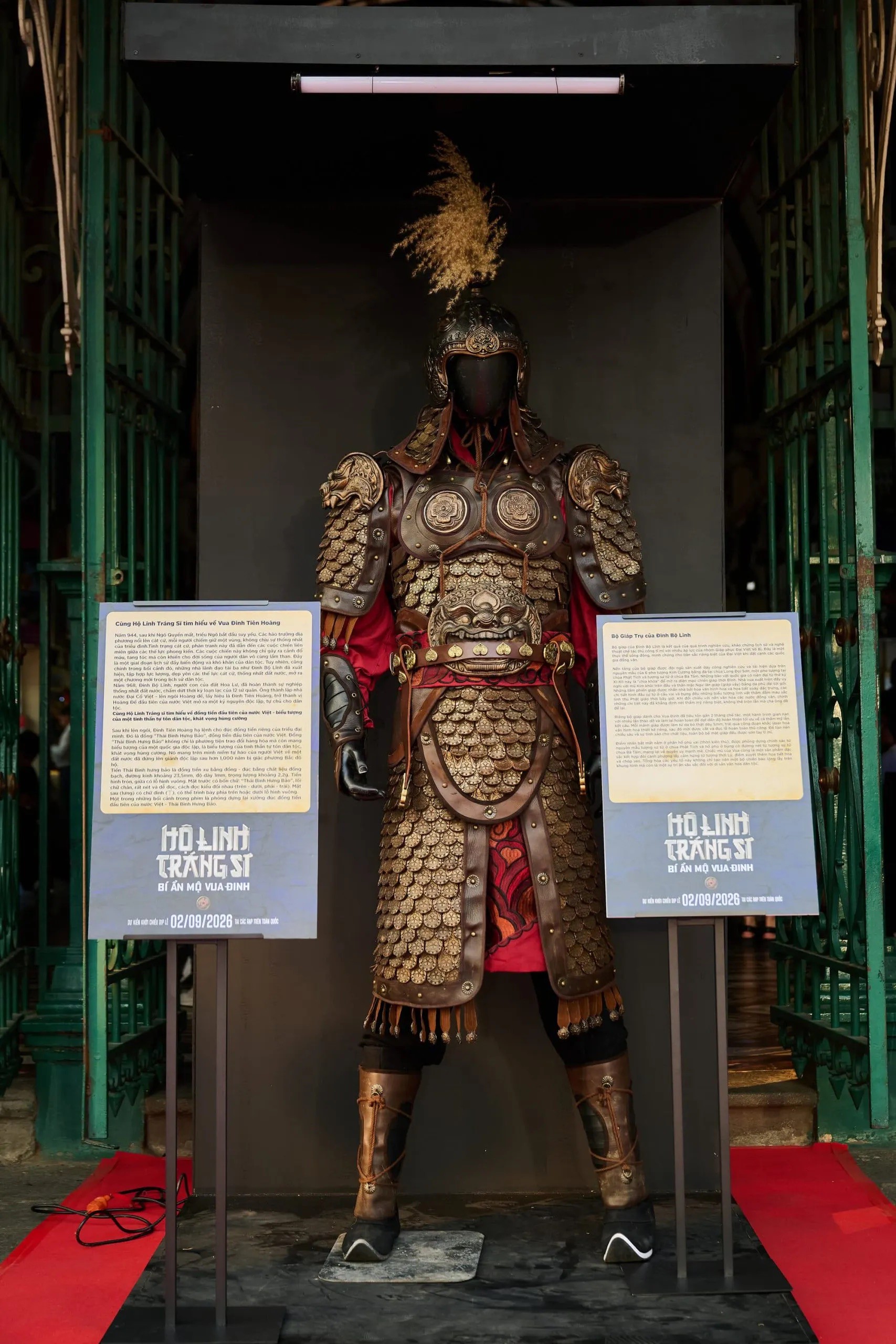 Hinh anh Tái hiện cốt cách tiền nhân từ áo lụa, giáp sắt trong 'Hộ Linh Tráng Sĩ: Bí ẩn mộ Vua Đinh' 10