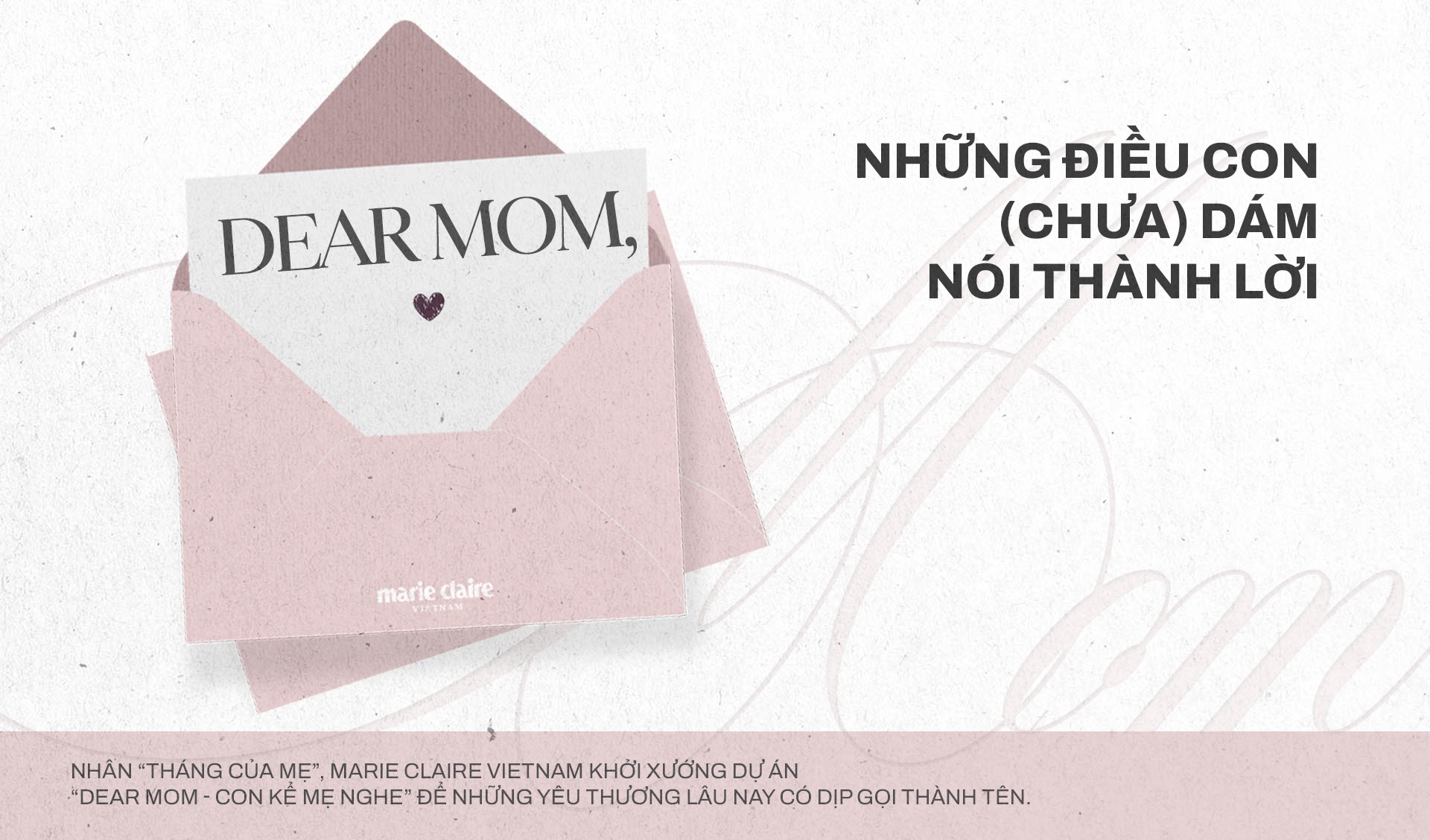 Hinh anh Dear Mom - Con kể mẹ nghe 1