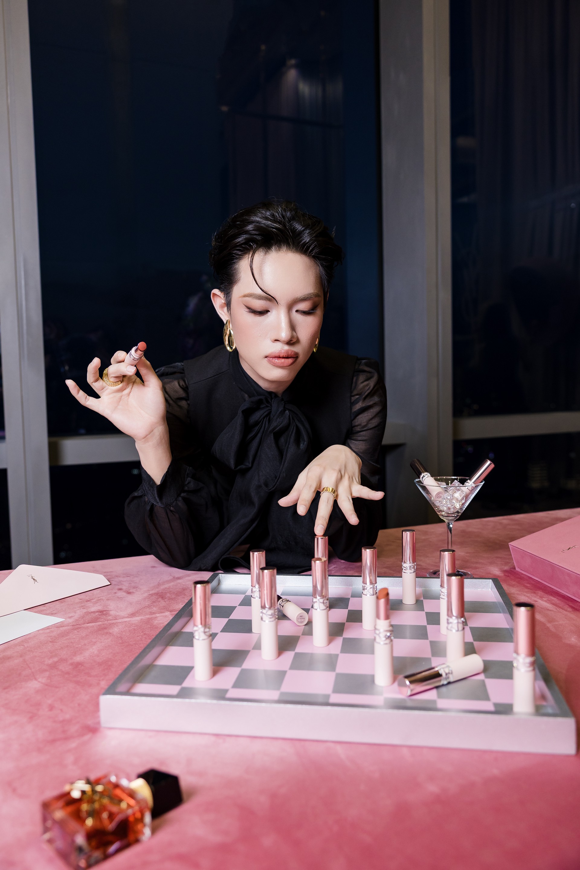 Hinh anh YSL Beauty mở ra chương mới cùng son voan mịn mờ YSL LOVENUDE 8