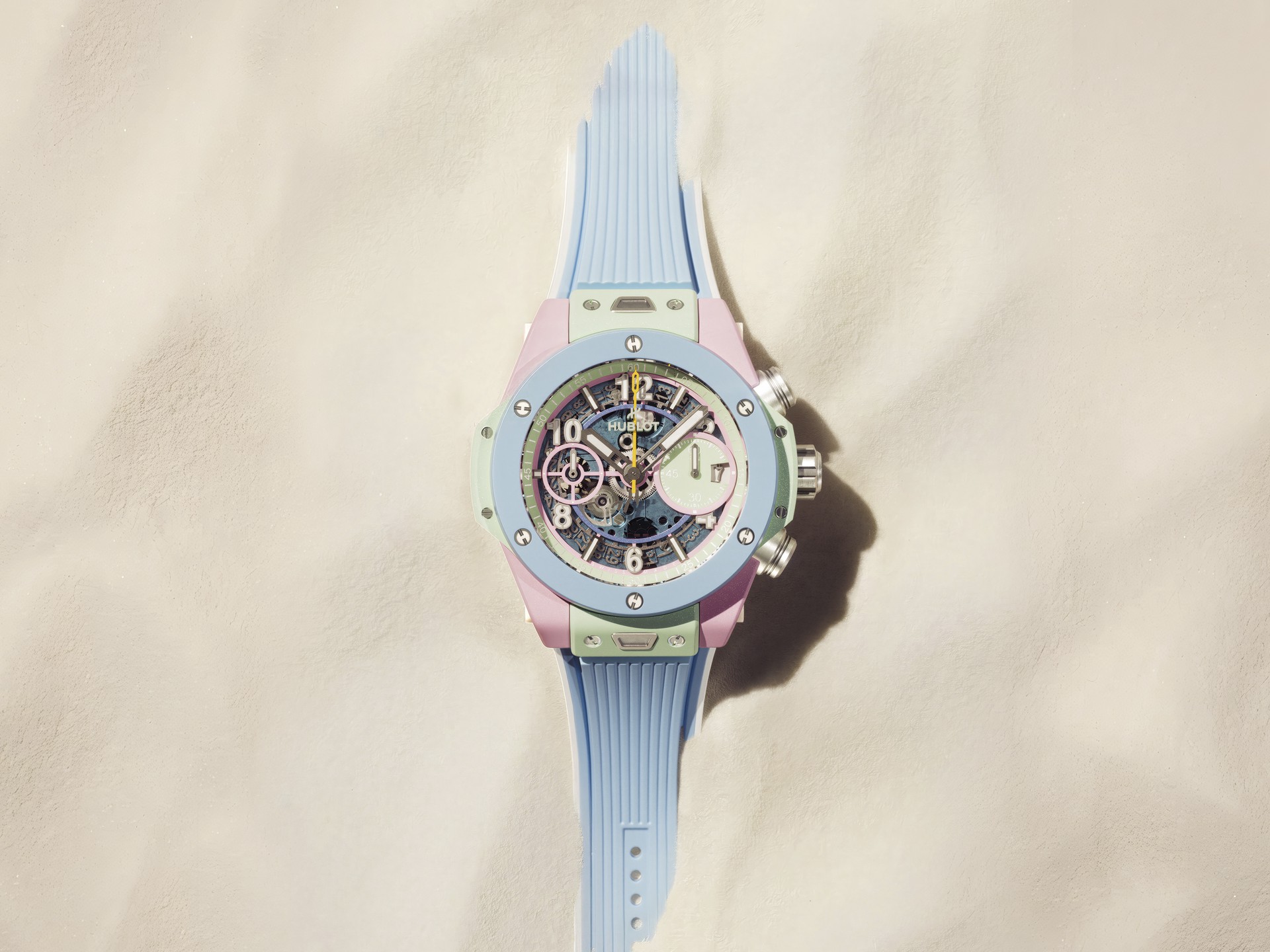 Hinh anh Hublot Summer 2026: Nghệ thuật của pastel ceramic 1