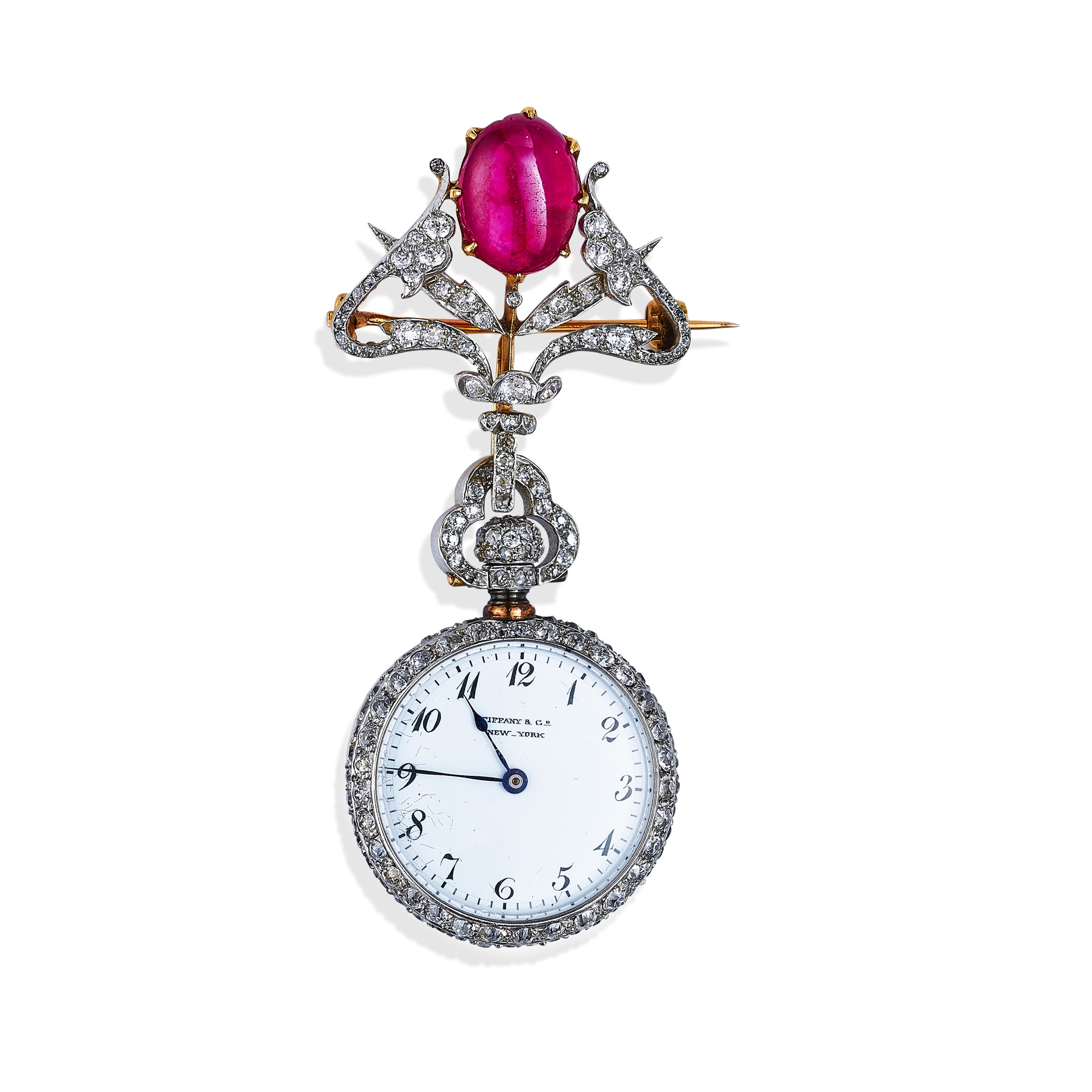 Hinh anh Sixteen Stone Mother-Of-Pearl Ruby: Tuyệt tác “chạm ngọc khắc vàng”  2