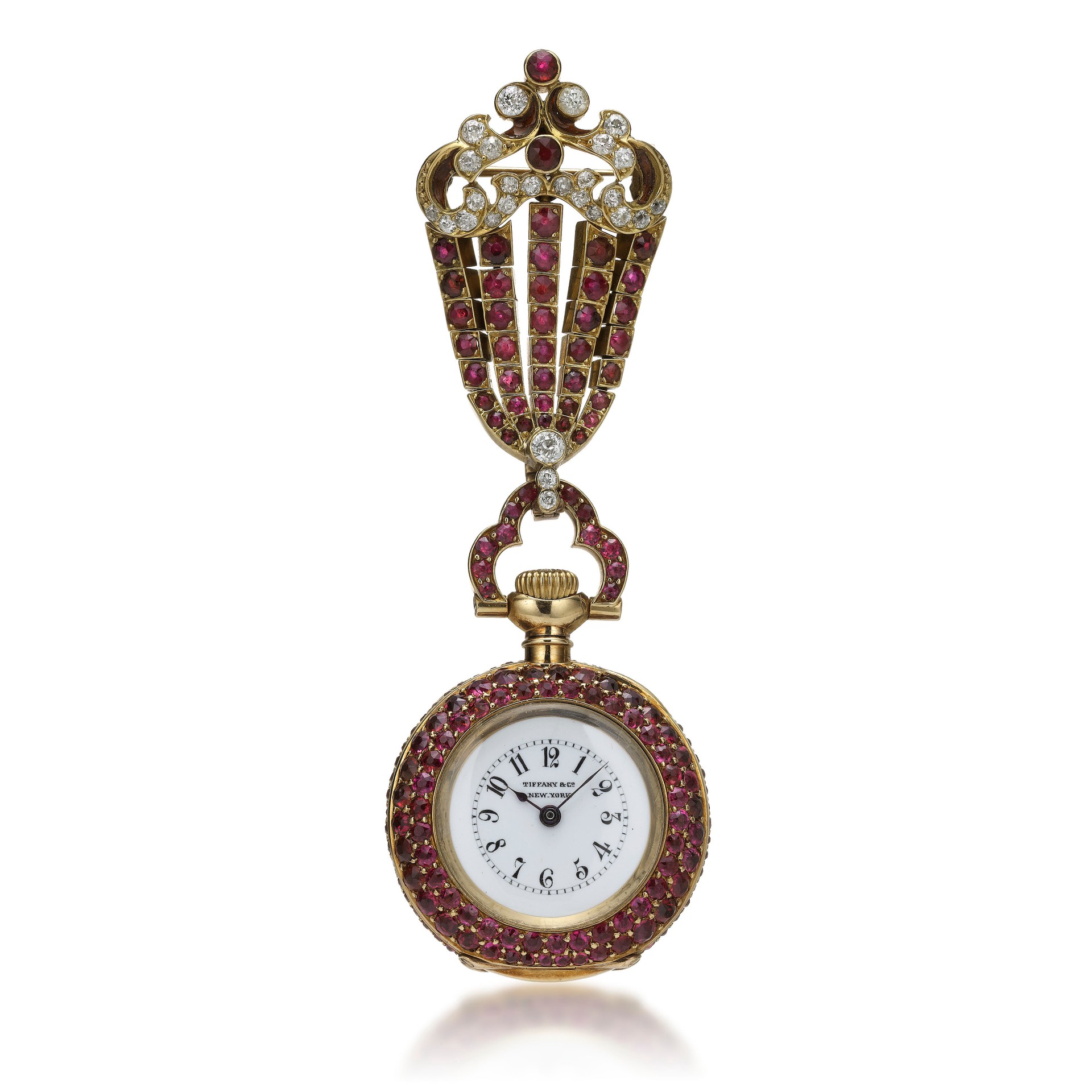 Hinh anh Sixteen Stone Mother-Of-Pearl Ruby: Tuyệt tác “chạm ngọc khắc vàng”  5
