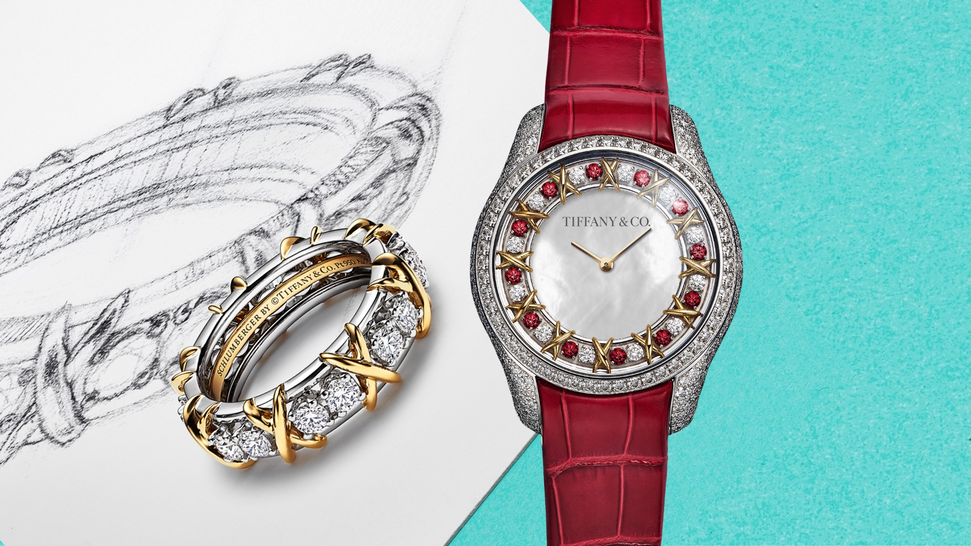 Sixteen Stone Mother-Of-Pearl Ruby: Tuyệt tác “chạm ngọc khắc vàng” 