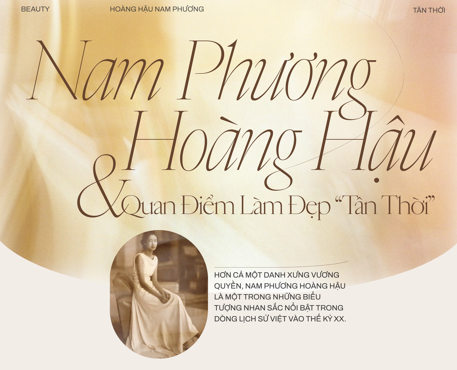 Hinh anh Hoàng hậu Nam Phương và quan điểm làm đẹp “tân thời” 2