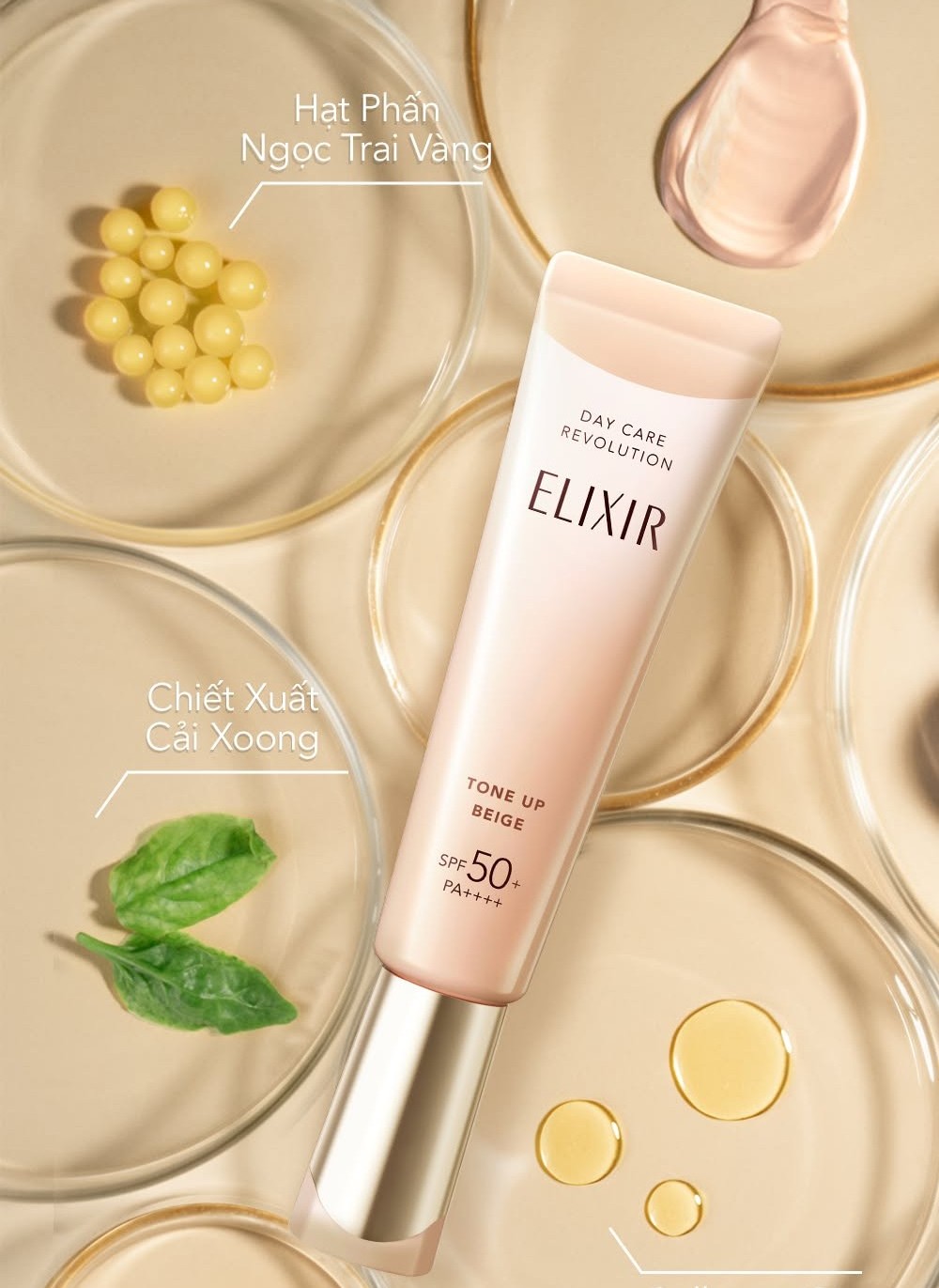 Hinh anh Sữa dưỡng chống nắng ứng dụng khoa học Collagen từ Elixir 3