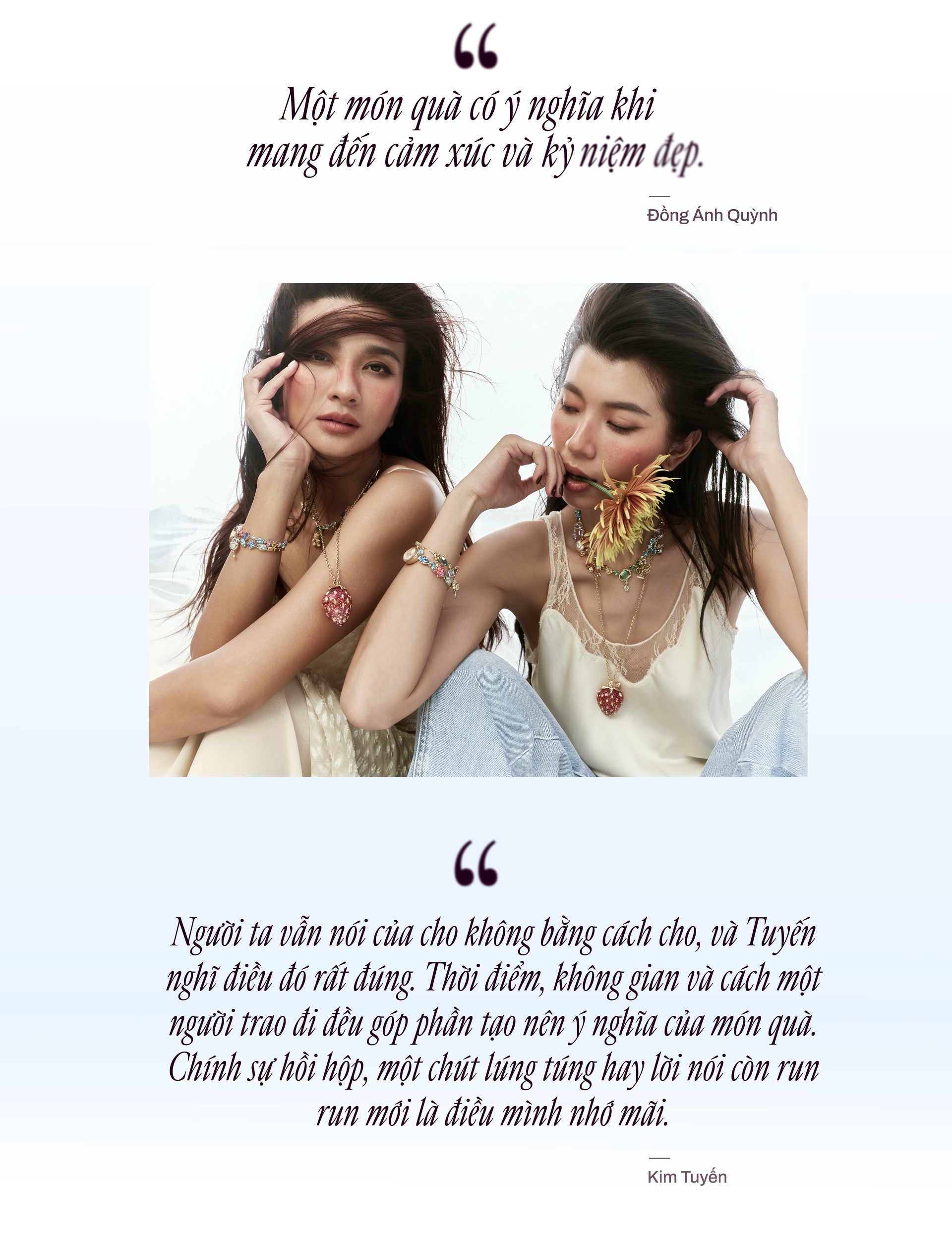 Hinh anh Đồng Ánh Quỳnh & Kim Tuyến: Điều đẹp nhất luôn đến từ những kết nối 8