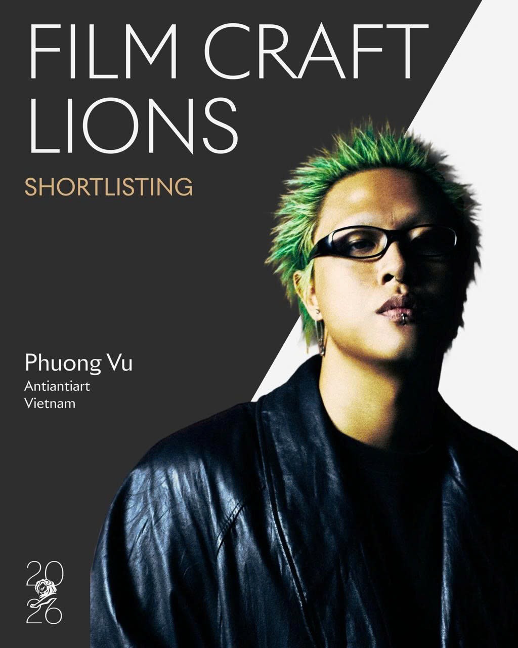 Hinh anh Đạo diễn Phương Vũ (Antiantiart) vừa là giám khảo, vừa nhận 6 đề cử tại Cannes Lion 2