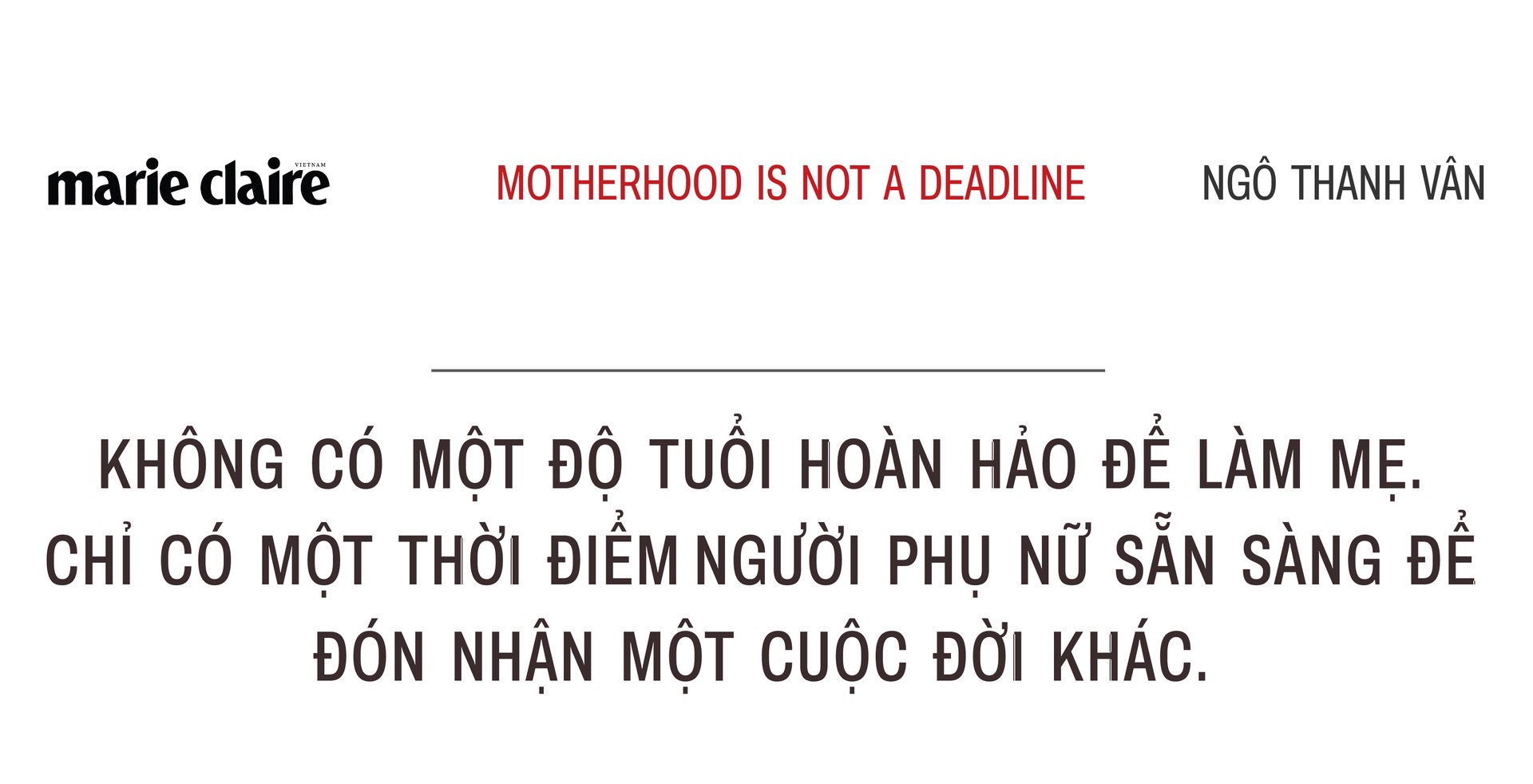 Hinh anh Ngô Thanh Vân và hành trình chứng minh “motherhood is not a deadline” 3
