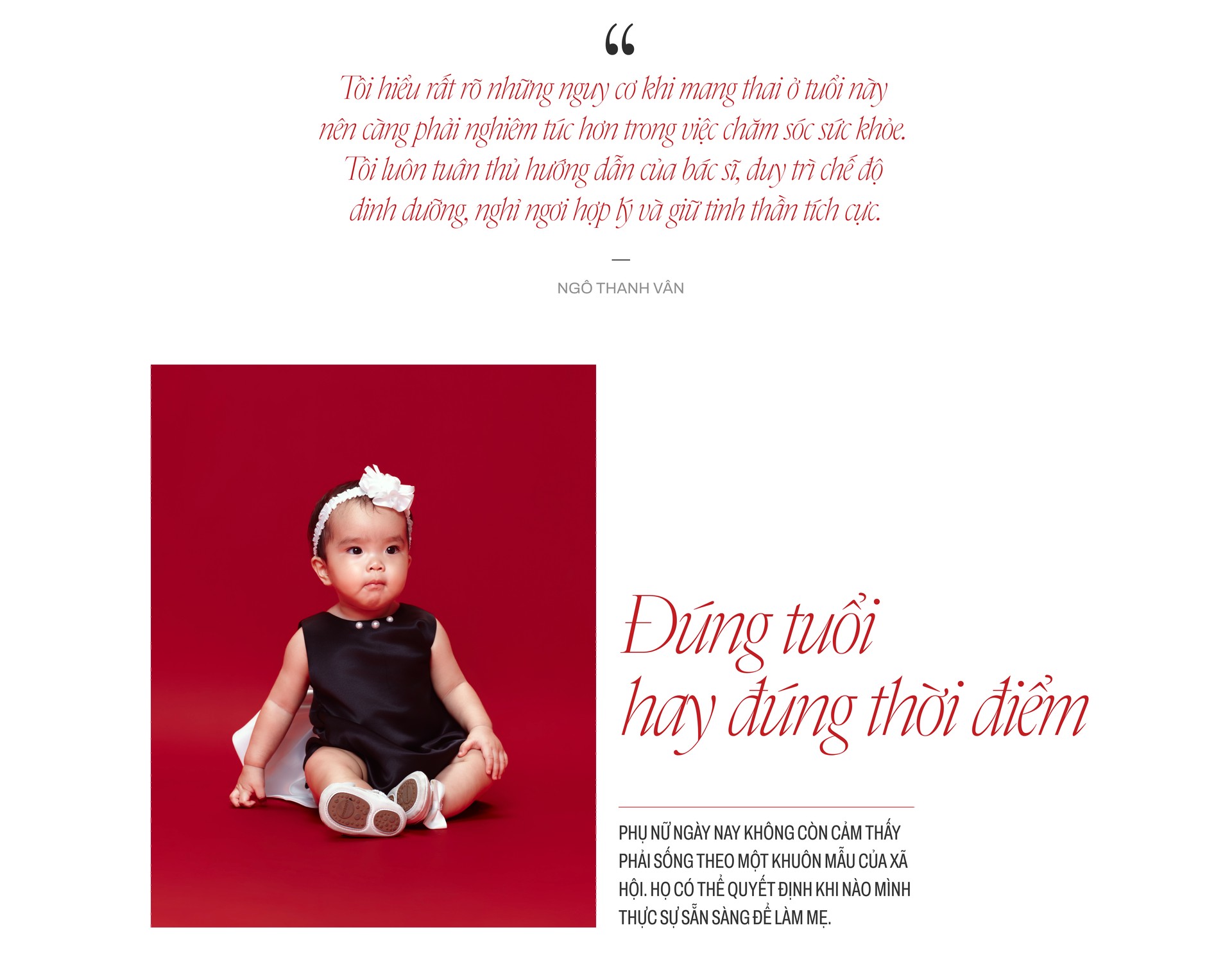 Hinh anh Ngô Thanh Vân và hành trình chứng minh “motherhood is not a deadline” 6