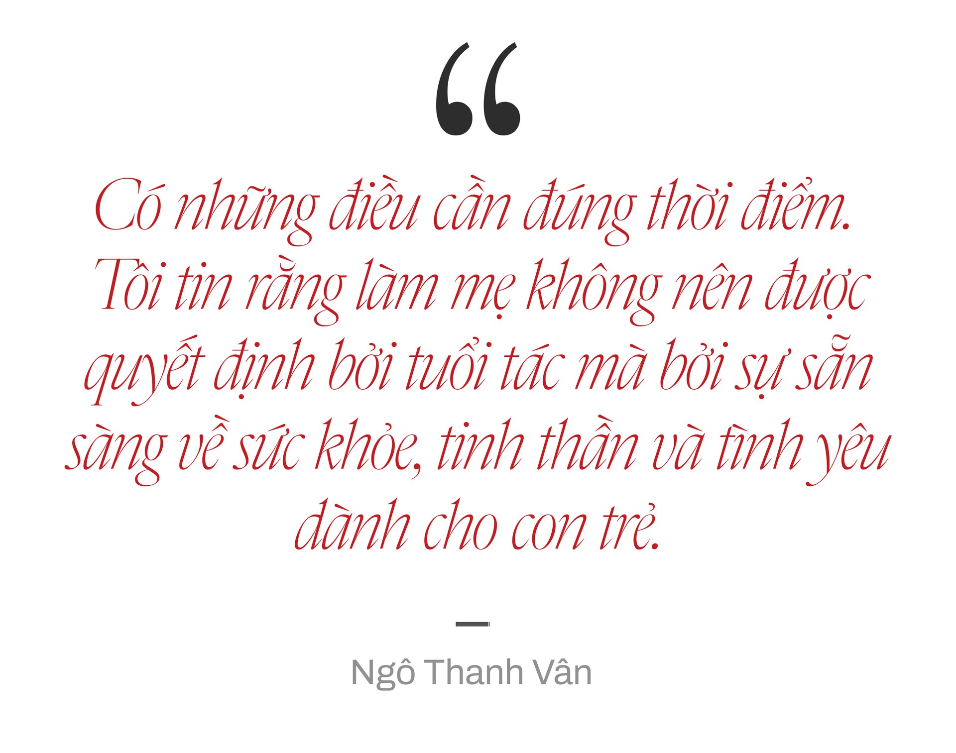 Hinh anh Ngô Thanh Vân và hành trình chứng minh “motherhood is not a deadline” 9