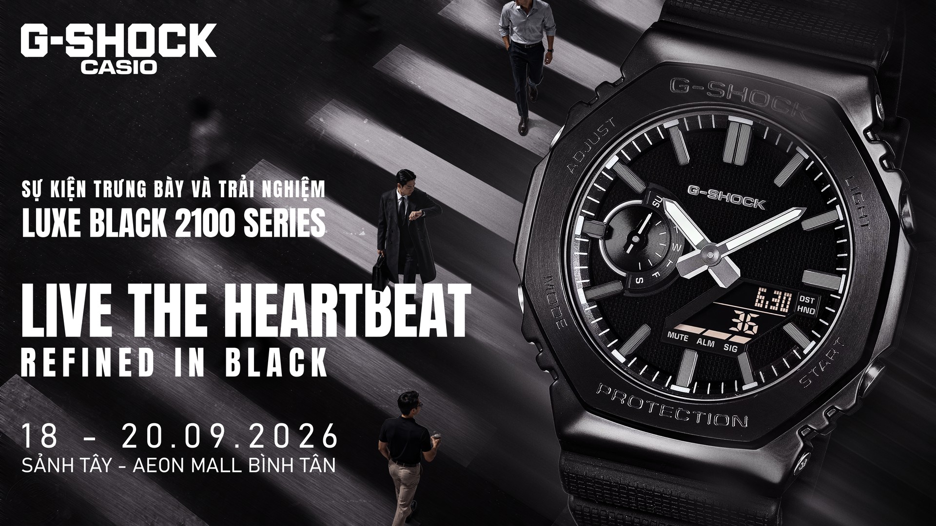 Hinh anh Sự kiện G-SHOCK “LIVE THE HEARTBEAT”: Triết lý bền bỉ hòa cùng nhịp sống đô thị 1