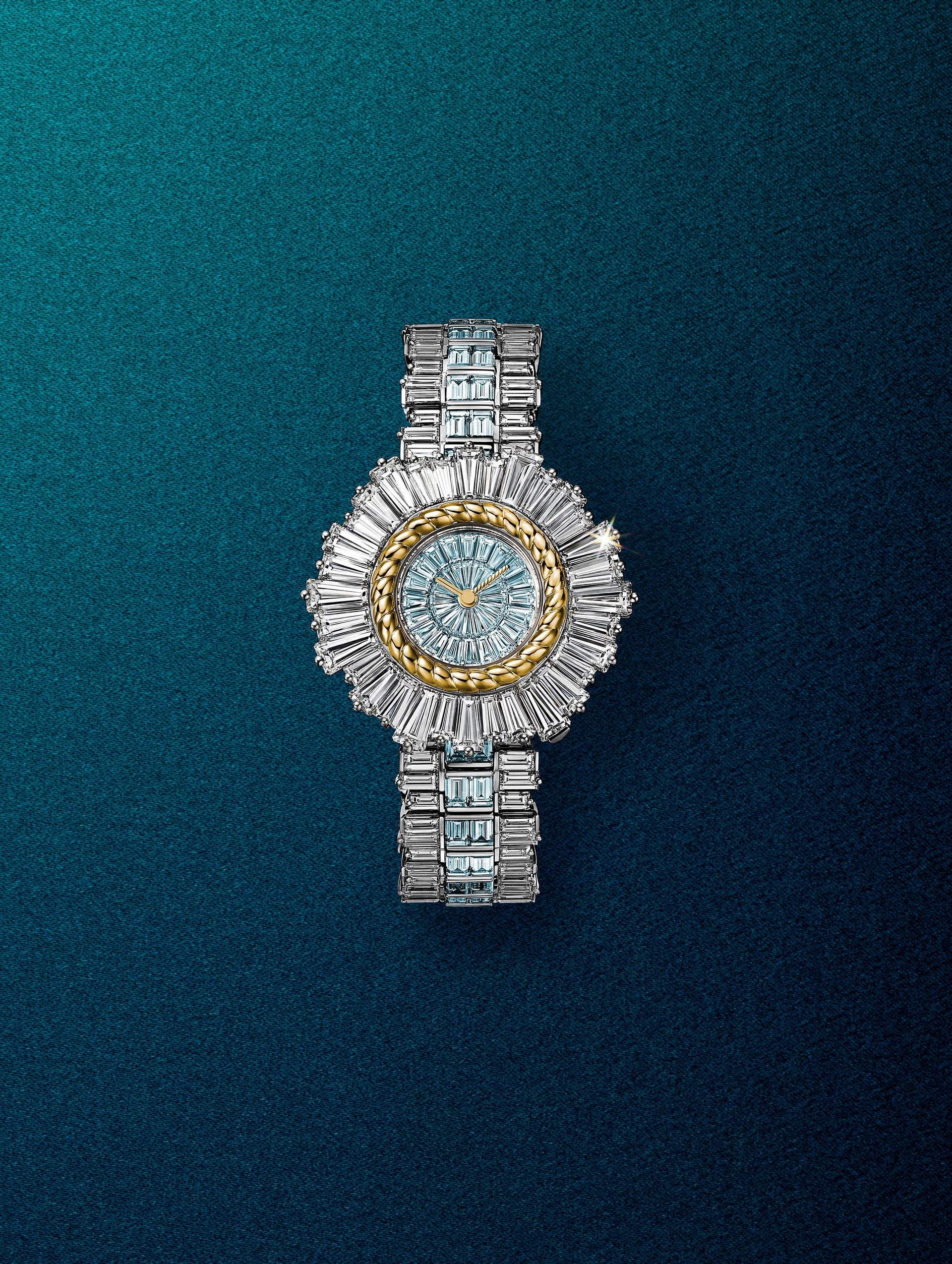 Hinh anh Đóa hoa đá quý bung nở trên cổ tay từ Tiffany & Co. 3