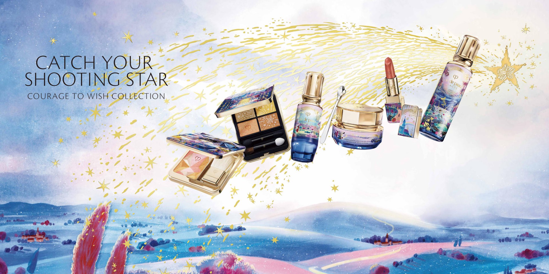 Hinh anh BST mùa lễ hội Clé de Peau Beauté 2026: Theo dấu ngôi sao băng và câu chuyện về những điều ước 1