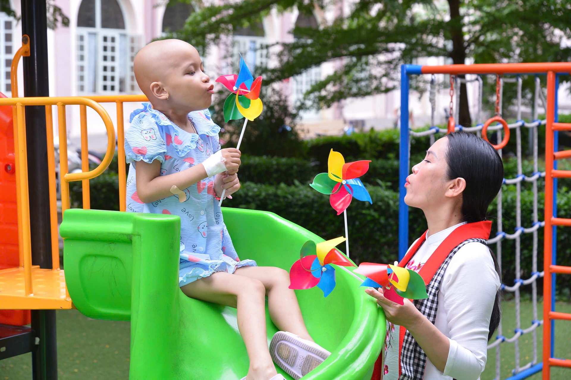 Hinh anh Điều gì giúp chị vững lòng tiếp tục công việc này, ngay cả trong những lúc gặp khó khăn hay mệt mỏi? 1